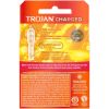 Trojan Intensified Charged Orgasmic Pleasure Condoms - 3 Pack