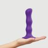 Strap On Me Geisha Dildo with Balls-Purple M