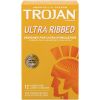 Trojan Stimulations Ulta Ribbed - 12 Pack